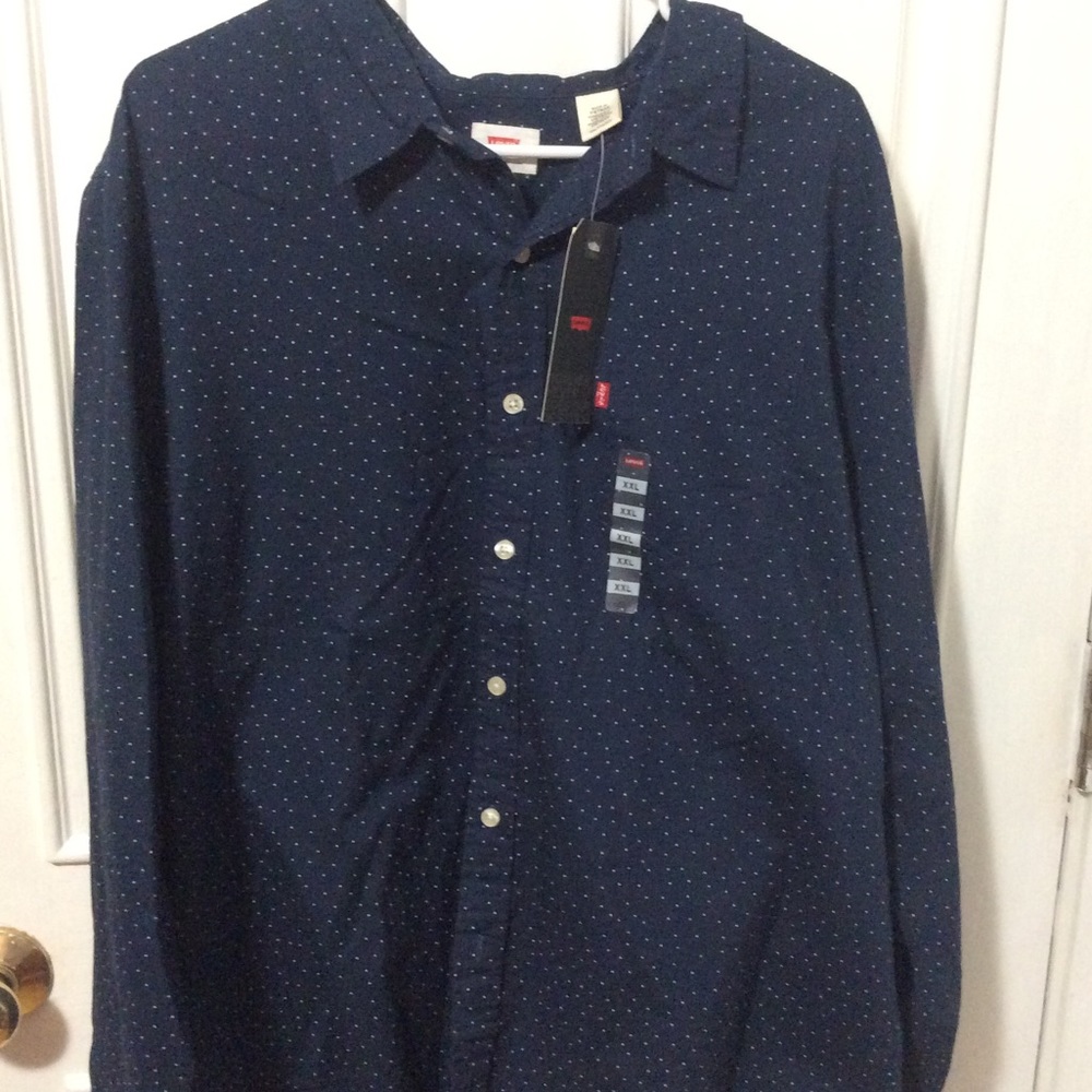 Men’s Levis Classic 1 Pocket Button Down Shirt